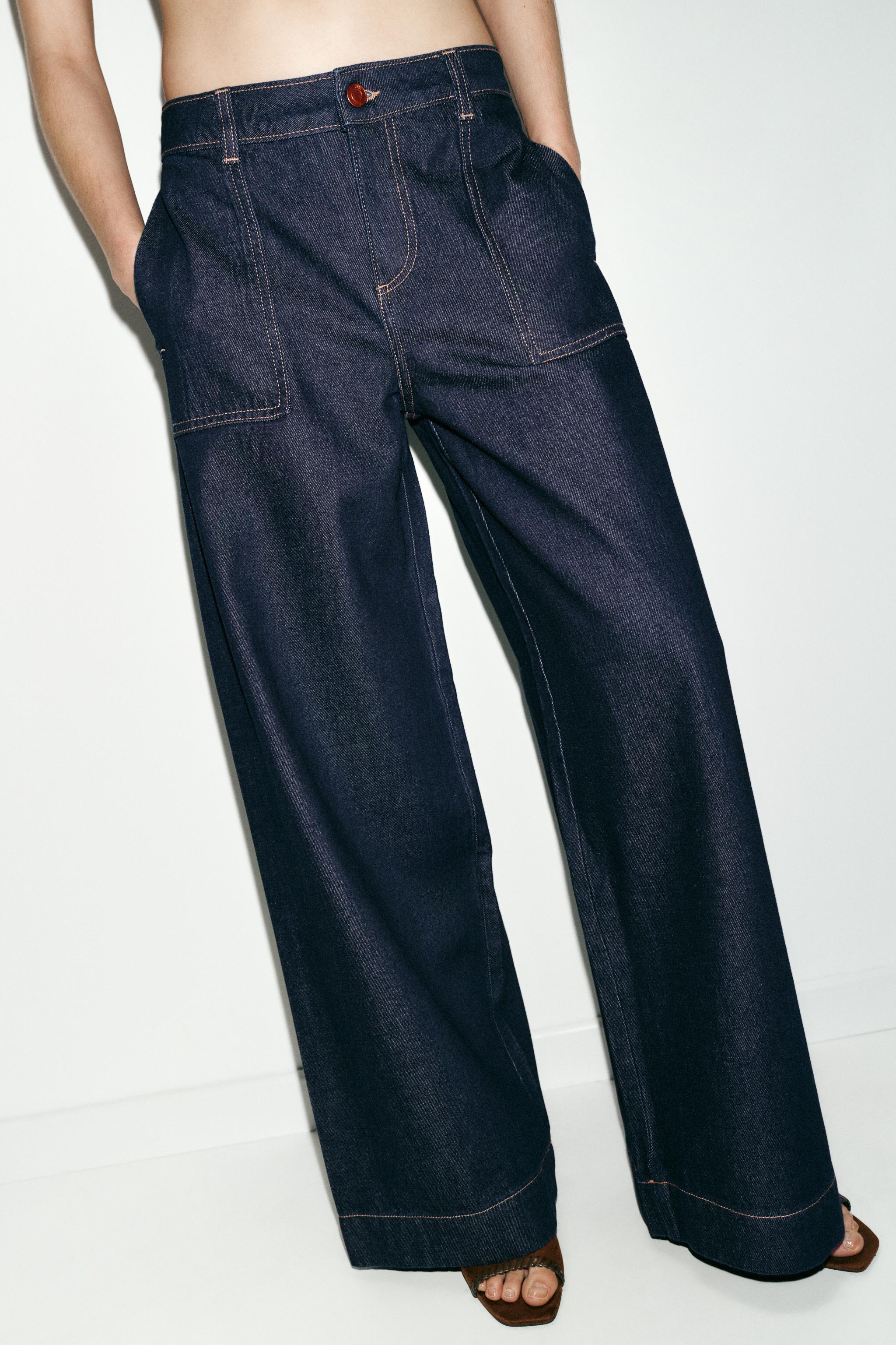 Z1975 MID-RISE WIDE LEG JEANS